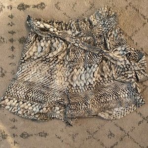 Snakeskin Shorts